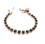 Bracelet By Mariana Woman Classy Round Pyrite Mineral-RG