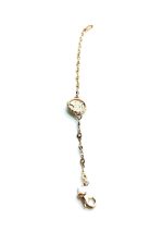 Mariana Bracelet Guardian Angel White,Clear & Light Brown Austrian Crystals Kalahari Africa Coll. - Image 3