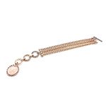 Mariana Bracelet Opal & Ocean Blue Austrian Crystals Coin Design Rhapsode Odyssey Coll. - Image 3