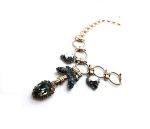 Mariana Pendant Necklace Black Diamond Swarovski Crystal Nostalgia Coll. - Image 2