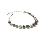 Necklace By Mariana Woman Pink, Peach Rose and Purple Swarovski Crystals - Image 3