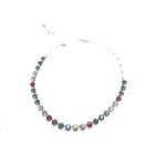 Necklace By Mariana Odyssey Gaea Coll. Purple & Blue Austrian Crystals - Image 2