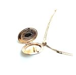 Pendant Necklace By Mariana On A Clear Day Africa Coll. Locket  Clear Austrian Crystals - Image 2