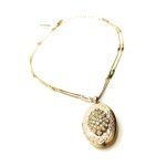 Pendant Necklace By Mariana On A Clear Day Africa Coll. Locket  Clear Austrian Crystals