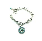Mariana Bracelet Guardian Angel Turquoise, Opal & Ocean Austrian Crystals Blue Lagoon Ambrosia Coll.
