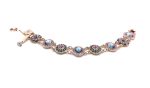 Mariana Bracelet Madagascar Indian Sapphire Austrian Crystals Africa Coll. - Image 2