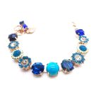 Mariana Bracelet Zhang Silk Road Coll. Opal & Austrian Crystals - Image 3
