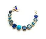 Mariana Bracelet Zhang Silk Road Coll. Opal & Austrian Crystals - Image 2
