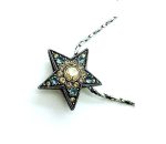 Mariana Pendant Necklace Swarovski Crystal Star Cocktail Hour Moondrops Coll. - Image 3