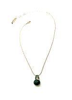 Mariana Pendant Necklace Green Quartz Mineral Dancing the Night Away Mediterranean Coll. - Image 3