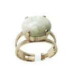 Ring By Mariana Woman Elegant Oval Shape Riverstone Mineral - Image 3