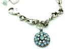 Mariana Bracelet Guardian Angel Light Blue Swarovski Crystal Daiquiri Cocktail Hour Coll. - Image 2