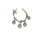 Mariana Bracelet Guardian Angel Charm Clear Austrian Crystals Shine Paradise Coll. - Image 2
