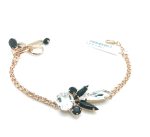 Mariana Bracelet Black and Clear Austrian Crystals Checkmate Cocktail Hour Coll. - Image 3