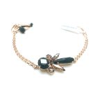 Mariana Bracelet Jet Black & Light Smoked Topaz Austrian Crystals My Treasures Coll. - Image 3