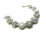 Mariana Bracelet Opal & Shell Austrian Crystals Silk Road Coll. - Image 3