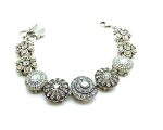 Mariana Bracelet Opal & Shell Austrian Crystals Silk Road Coll.