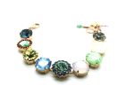 Mariana Bracelet Blue,Violet,Sapphire,Green,Yellow,Red & Aqua Austrian Crystals Gaea Odyssey Coll. - Image 2