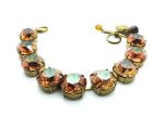 Bracelet By Mariana Woman Topaz Swarovski Crystals English Gold Plated - Image 3