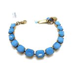 Mariana Bracelet Swarowski Blue Rectangle Crystal My Treasures Coll.