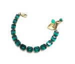Mariana Bracelet Green Emerald Austrian Crystals My Treasures Coll. - Image 3