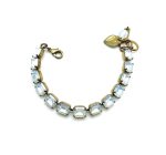 Bracelet By Mariana Woman Beautiful White Opal Swarovski Crystals - Image 3