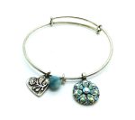 Mariana Bracelet Guardian Angel Calf Light Green Swarovski Crystal Luxury Nirvana Coll. - Image 3