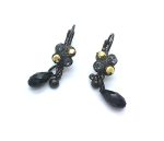 Mariana Earrings Jet, Cosmojet, Silver Night & Cosmojet Swarovski Crystals Inspiration Coll.