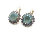 Mariana Earrings Grey & Opal Austrian Crystals On A Clear Day Nirvana Coll.
