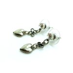 Mariana Earrings Beautiful Heart Shape & Crystal Silver On A Clear Day Inspiration Coll. - Image 2