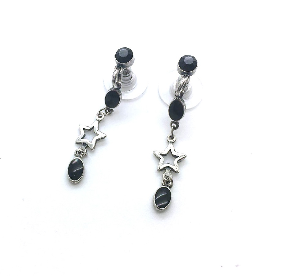 E-1689-280-SP2 (2) Mariana Earring Set My Beautiful Star and Oval Crystal Swarowski Treasures Coll. - Image 1