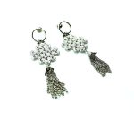 Mariana Earrings Drop Rich Rhodium Plated On A Clear Day Inspiration Coll. - Image 2
