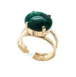 Mariana Ring Beautiful Green Quartz Daiquiri Cocktail Hour Coll.