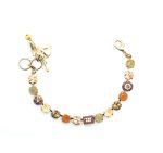 Mariana Bracelet Shades of Orange & Honey Swarovski Crystal Summer 2019 Special - Image 3
