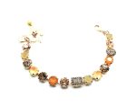 Mariana Bracelet Shades of Orange & Honey Swarovski Crystal Summer 2019 Special