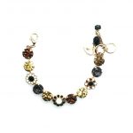 Mariana Bracelet Black, Yellow, White & Honey Austrian Crystals Summer 2019 Special Coll. - Image 3