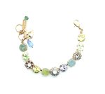 Mariana Bracelet Yellow, Purple, Light Blue, Green & White Austrian Crystals Summer 2019 Special Coll. - Image 2