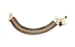 Mariana Bracelet Black and Smoked Topaz Swarowski Crystals My Treasures Coll.