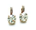 Mariana Earrings Round Clear Austrian Crystals My Treasures Coll. - Image 3