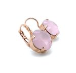 Mariana Earrings Beautiful Pink Cor Austrian Crystals Serengeti Africa Coll. - Image 2