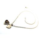 Mariana Pendant Necklace Heart Shape Locket Gray Swarovski Crystals Martini Cocktail Hour Coll. - Image 2