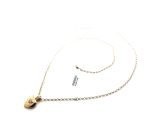 Necklace Pendant By Mariana Woman Locket Pearl Heart Shape and Swarovski Crystals