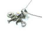 Mariana Pendant Necklace Fish & Emerald Shape Clear Swarovski Crystals On A Clear Day Inspiration Coll. - Image 3