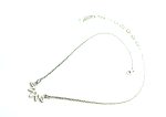 Mariana Necklace Pendant Silver Plated Beautuful Leafs shape - Image 3