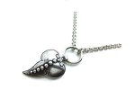 Mariana Necklace Pendant Silver Plated Beautuful Elephant Head shape - Image 2