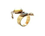 Mariana Ring Pearl Mineral & White,Clear Swarovski Crystals My Treasures Coll. - Image 3