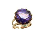 Mariana Ring Round Purple Swarovski Crystal My Treasures Coll. - Image 2