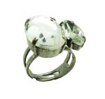 Mariana Ring Clear Oval & Marquise Swarovski Crystal Serenity Inspiration Coll. - Image 3