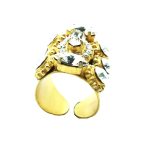 Ring By Mariana Woman Dazzling Marquise and Round Clear Swarovski Crystals - Image 4