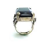 Mariana Ring Black Large Rectangle Crystal Swarovski My Treasures Colle. - Image 2